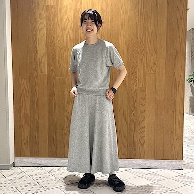 婦人 ライトスウェットクルーネック半袖Tシャツ | 無印良品